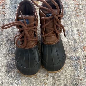 Sperry Kids Two-Tone Duck Boots